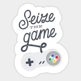 Seize the Game Sticker